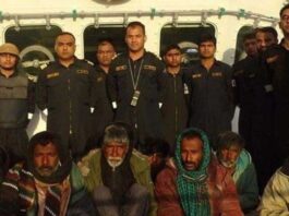 Pak boat found inside Indian waters, trying to escape from Coast Guard