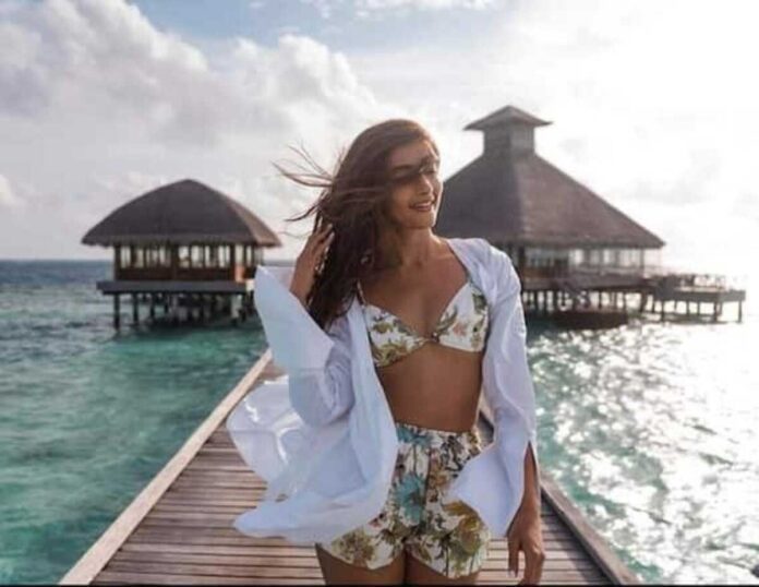 Pooja Hegde sets internet on fire in bikini set