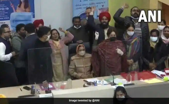 Sarbjit Kaur of BJP became the Mayor of Chandigarh