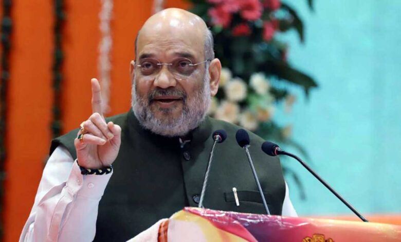 Amit Shah door-to-door campaign in UP today
