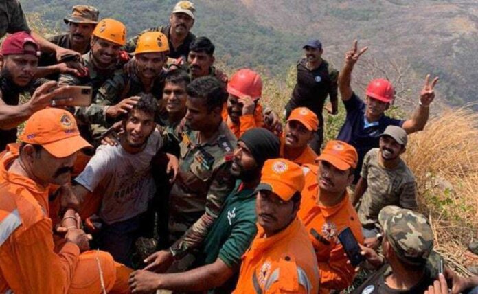 Kerala trekker, stuck on hill for 2 days, rescued by army