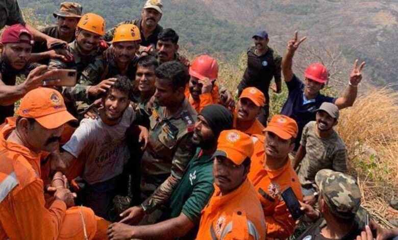 Kerala trekker, stuck on hill for 2 days, rescued by army