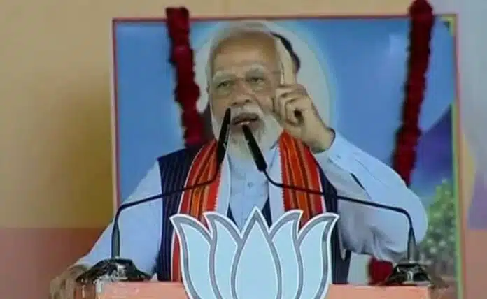 BJP govt in UP means control over mafia, goonda raj: PM Modi