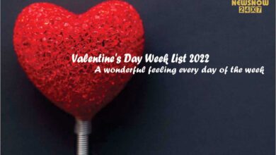 Valentine's Day Week List 2022: A wonderful feeling every day of the week