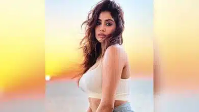 Janhvi Kapoor is giving off summer vibes in a stylish white outfit