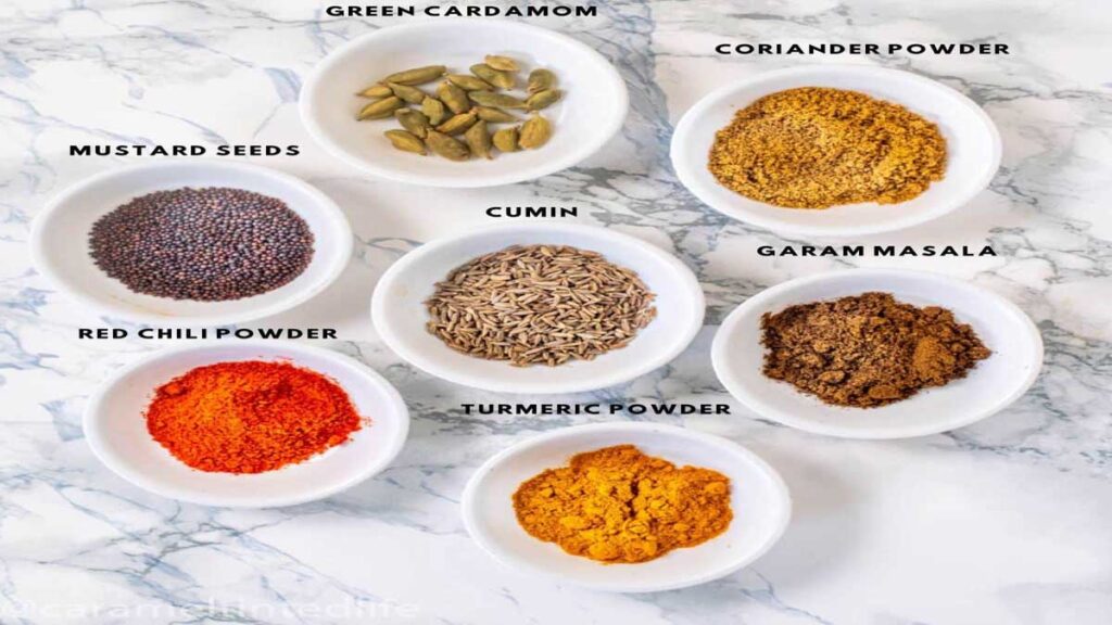 5 Indian Spices