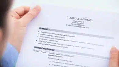 Details to include in a CV