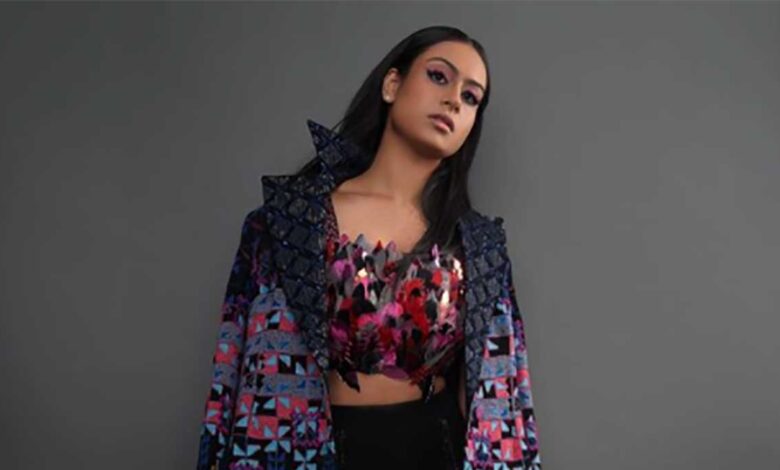 Nyasa Devgn appeared in Manish Malhotra's fashion show
