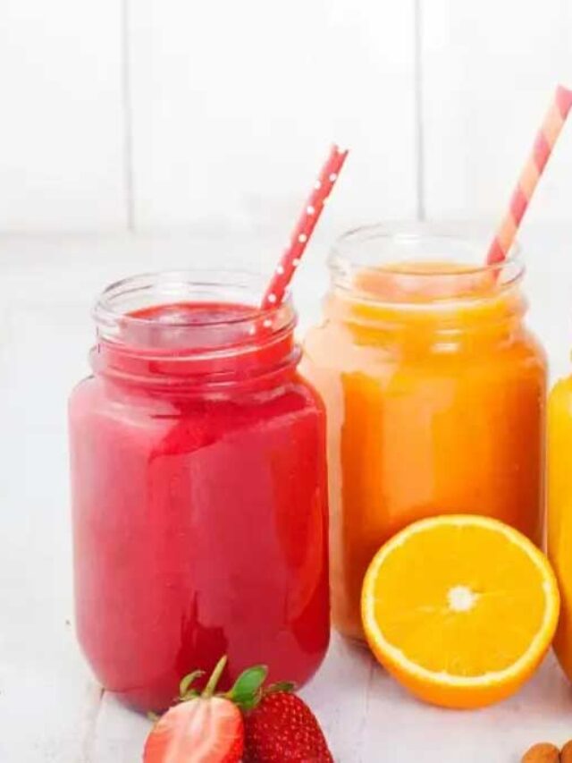 10 Fruit Juices जो  घर पर बना सकते हैं