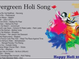 List of Best Bollywood Holi Songs for Holi festival 2022