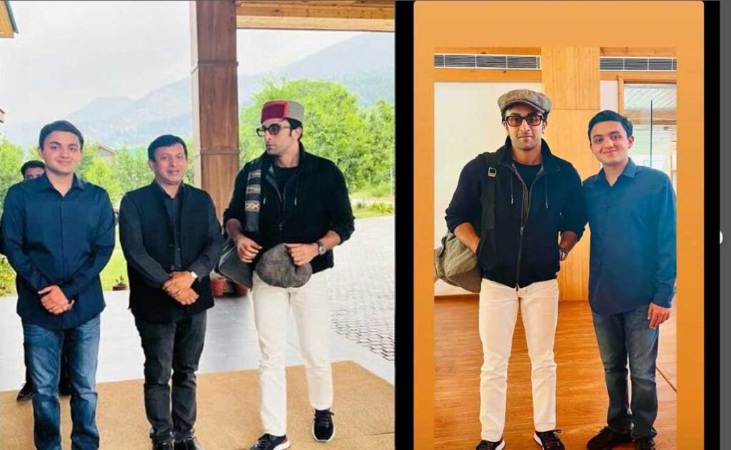  Ranbir Kapoor arrives in Manali for Animal shoot