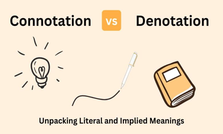 difference between Denotation And Connotation?