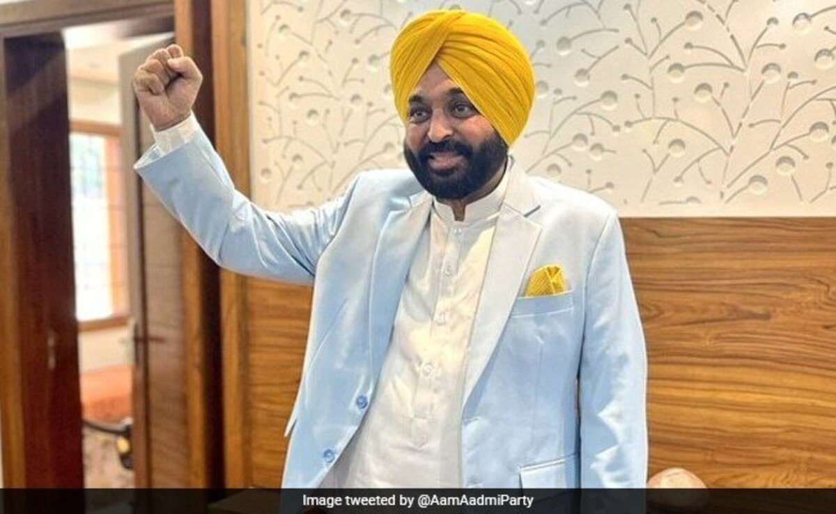 bhagwant mann In Punjab AAP announces 300 units of free electricity