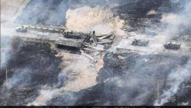 Ukraine military claims to blew bridge destroying Russian convoy