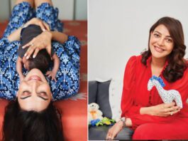Kajal Aggarwal shares cute pictures with son Neil on Mother's Day