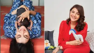 Kajal Aggarwal shares cute pictures with son Neil on Mother's Day