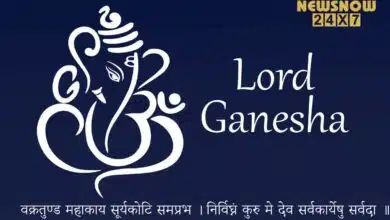 lord ganesha statue aarti and chalisa