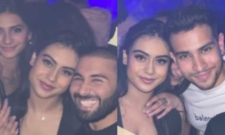 Nysa Devgan parties with Arjun Rampal's daughter