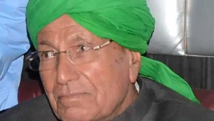 Former Haryana Chief Minister OP Chautala sentenced to 4 years