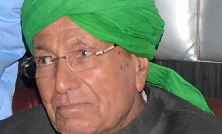 Former Haryana Chief Minister OP Chautala sentenced to 4 years