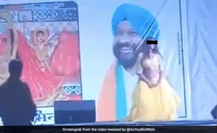 Obscene dance program in Madhya Pradesh fair