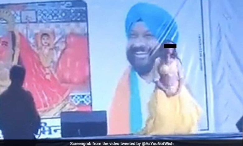 Obscene dance program in Madhya Pradesh fair
