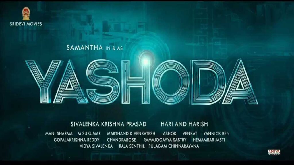 Firstlook of Samantha’s ‘Yashoda’ is out