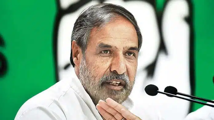 Anand Sharma of congress rejects reports of joining BJP