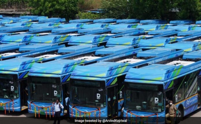 150 New Electric Buses Added To Delhi's Public Transport Fleet