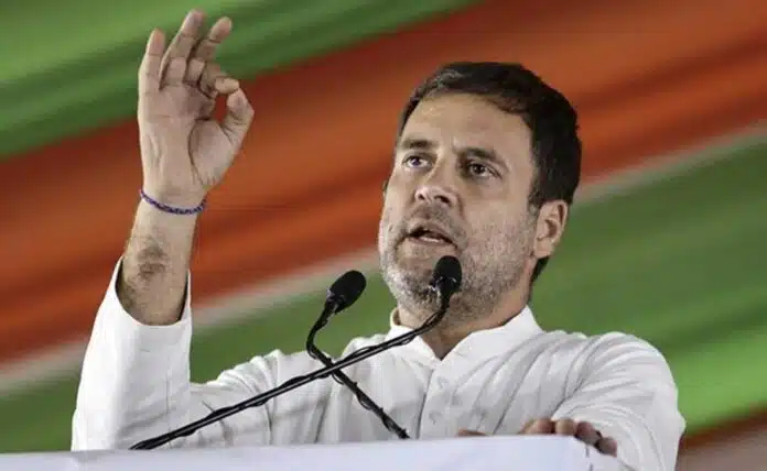 Rahul Gandhi targets PM Modi, says “2 India”