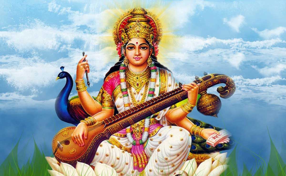 saraswati mata aarti receive wisdom and knowledge