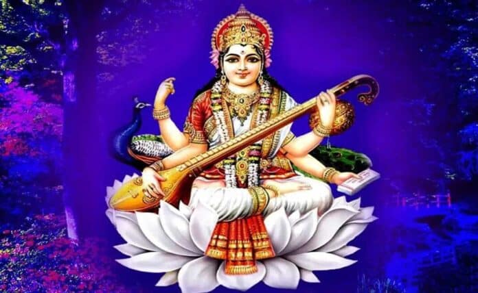 saraswati mata aarti receive wisdom and knowledge