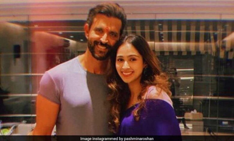 Hrithik Roshan posted ahead of sister Pashmina's acting debut