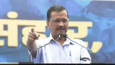 Arvind Kejriwal's rally against the killings in Kashmir