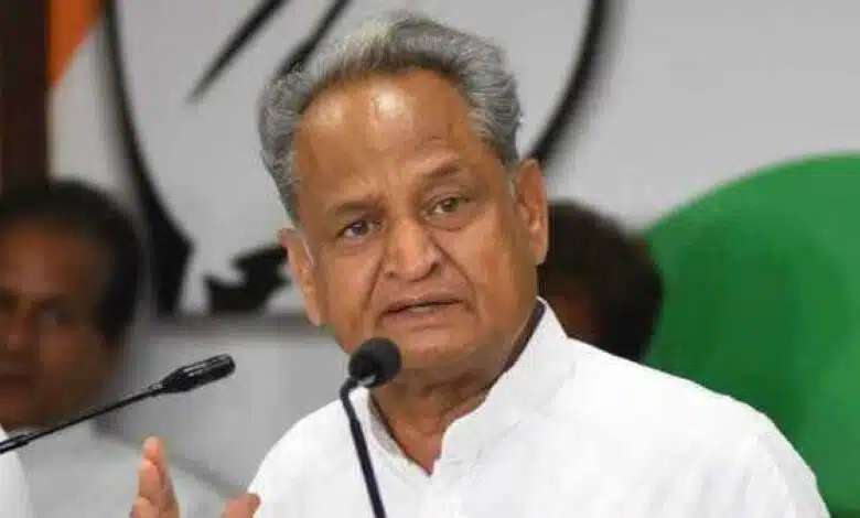 Ashok Gehlot said the atmosphere of mistrust, violence in the country