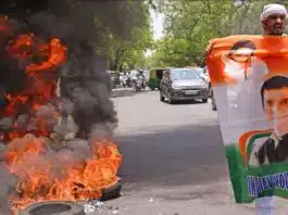 Case filed in Delhi for misbehaving with police during Congress protests