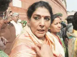 Case against Congress Renuka Chaudhary for catching soldier's collar
