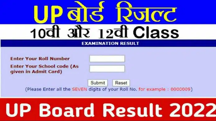 UP Board 2022