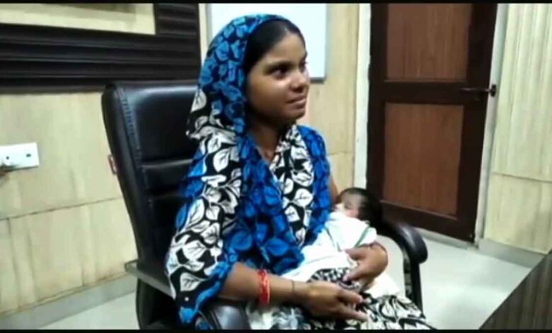 A hapless mother wandering for justice in Hardoi