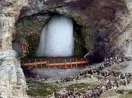cloudburst near Amarnath Shrine 13 dead, over 40 missing