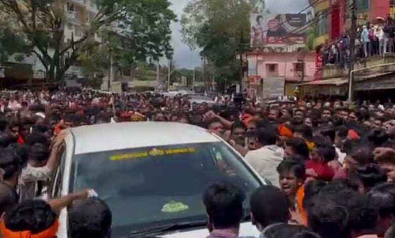 Protests triggered by killing of Karnataka BJP youth worker