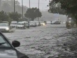 heavy rains in Delhi