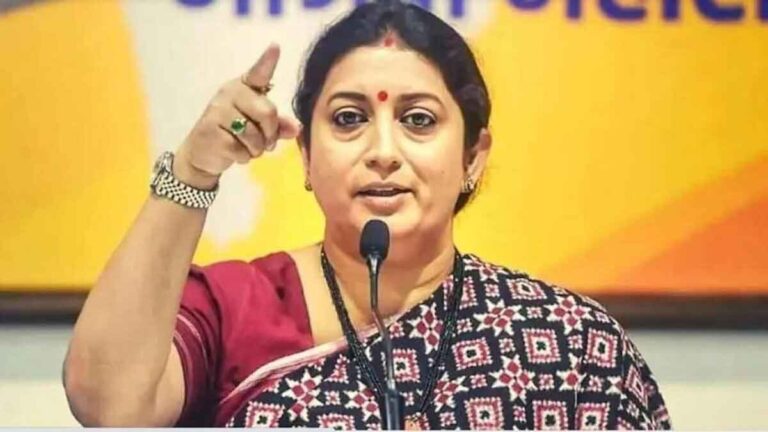 Smriti Irani ने बेटी पर आरोप लगाने पर गांधी परिवार से कोर्ट में जवाब देने को कहा 