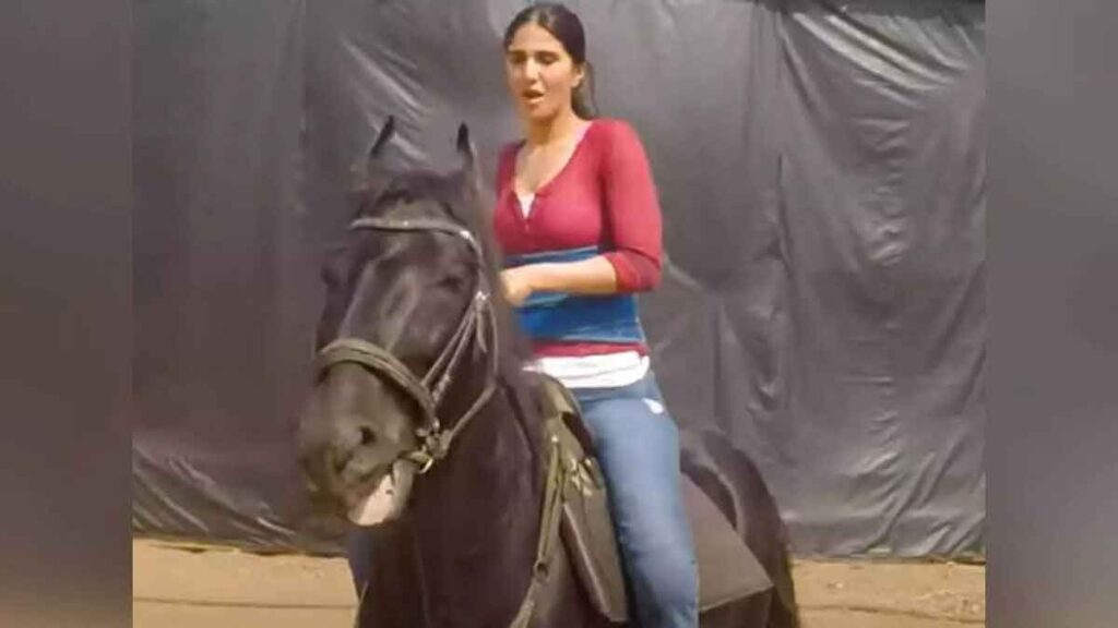 Vaani Kapoor says she learned horse riding for Shamshera