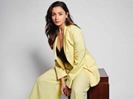 Alia Bhatt stuns in a lemon outfit