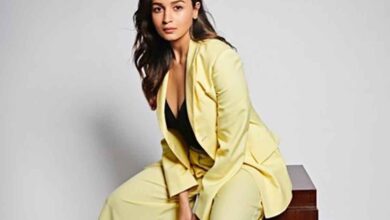 Alia Bhatt stuns in a lemon outfit