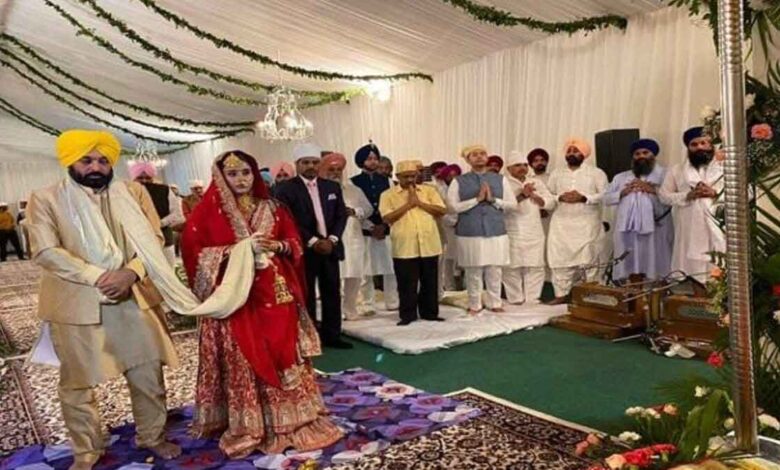 Bhagwant Mann married Dr Gurpreet Kaur