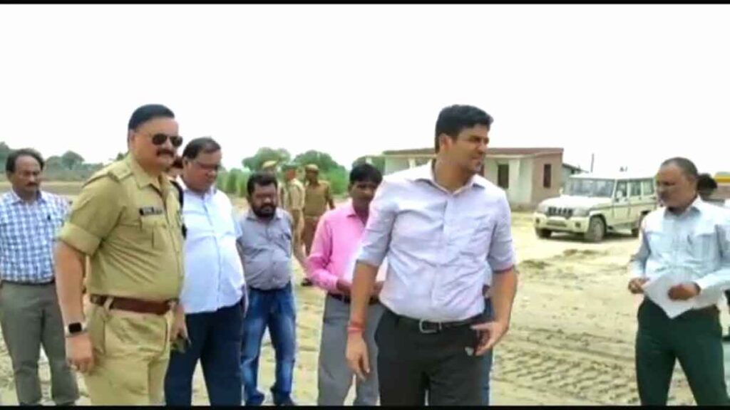 Flyover work started at Ramganga river in Hardoi district