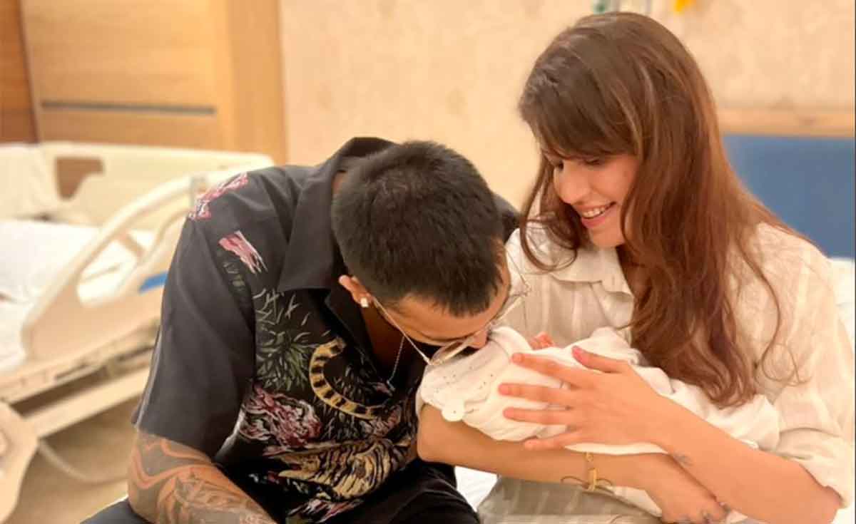 Krunal Pandya welcomes baby boy