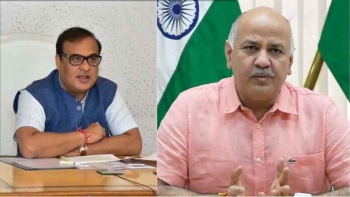 Assam CM sues Delhi minister Manish Sisodia for defamation